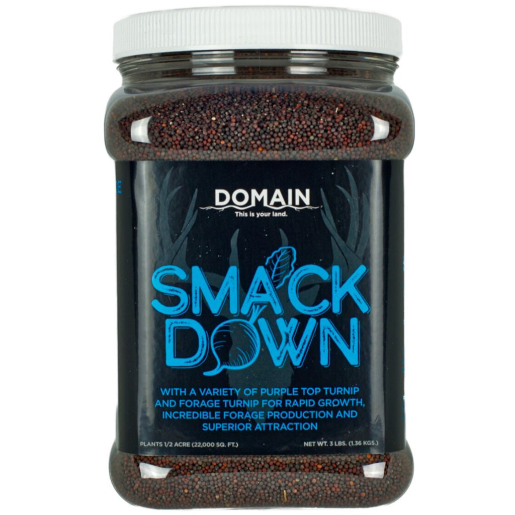 Domain Smack Down Annual Turnip Seed Mix - 1/2 Acre Coverage
