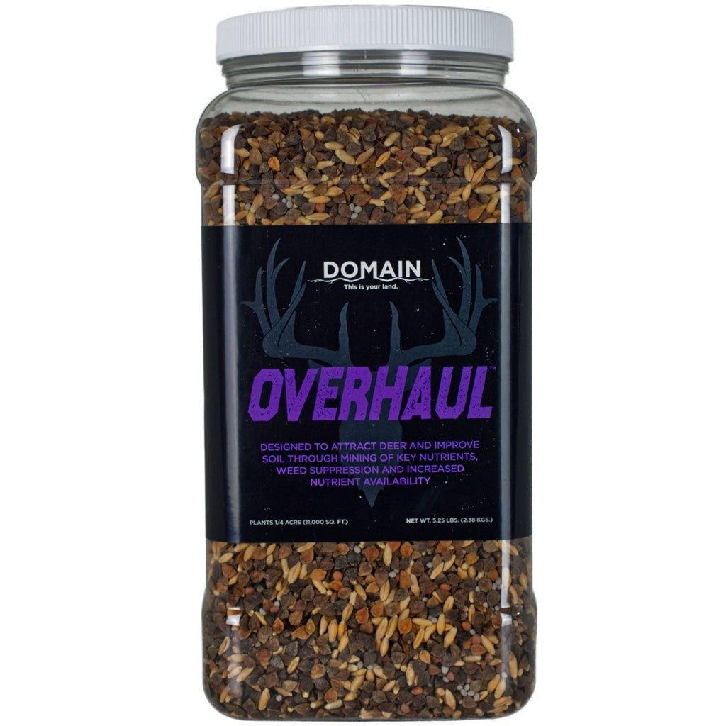 Domain Overhaul Annual Deer Plot Seed Mix - 1/4 Acre Coverage