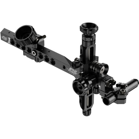 Bowfinger 1 V2 Single-Pin Sliding Bow Sight Black LH