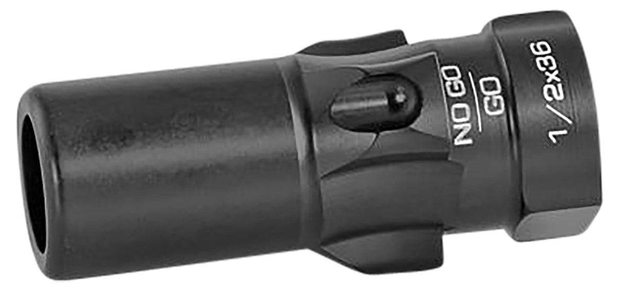 Rugged OA005 3 Lug Mount Adapter 9mm Luger 1/2"-36 tpi Black for OSS 3 Lug Mount