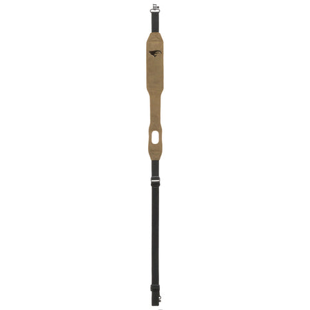 Elevation Buckskin Refined Leather Rifle Sling with Shoulder Pad