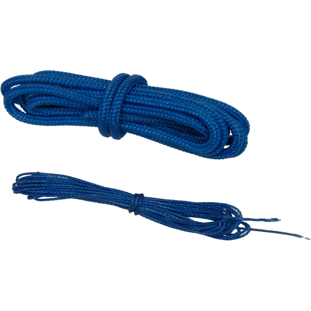 October Mountain Archery String Repair Kit Blue Loop & Serving 3ft/6ft