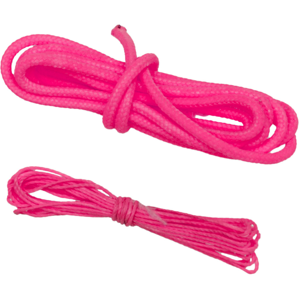 October Mountain Archery String Repair Kit Fluorescent Pink Loop & Serving 3ft/6ft