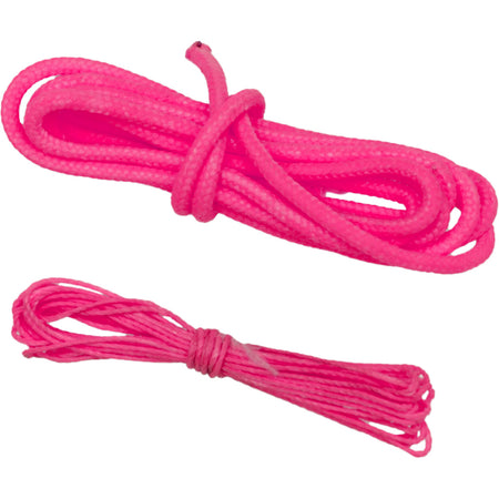 October Mountain Archery String Repair Kit Fluorescent Pink Loop & Serving 3ft/6ft