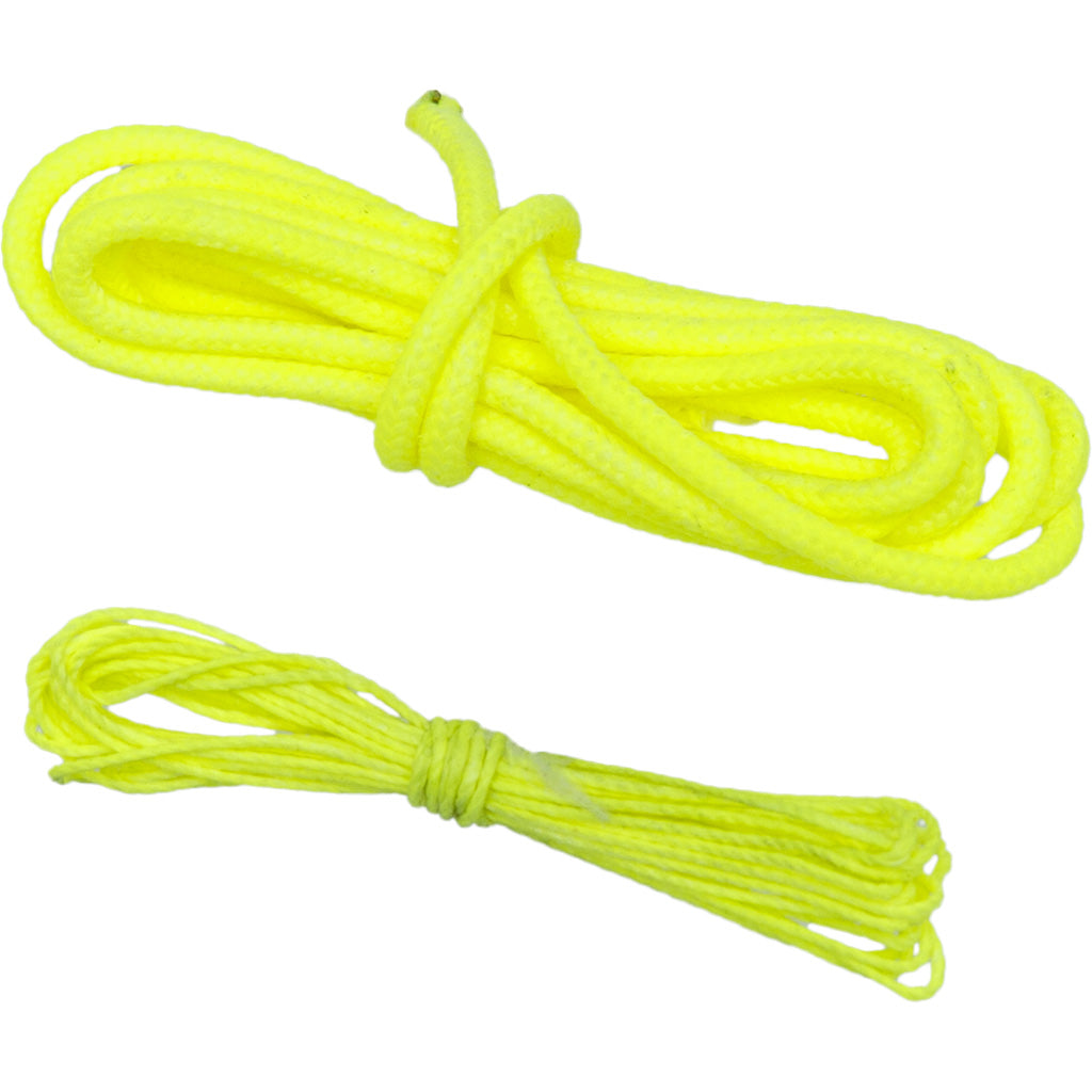 October Mountain Archery String Repair Kit Fluorescent Yellow Loop & Serving 3ft/6ft