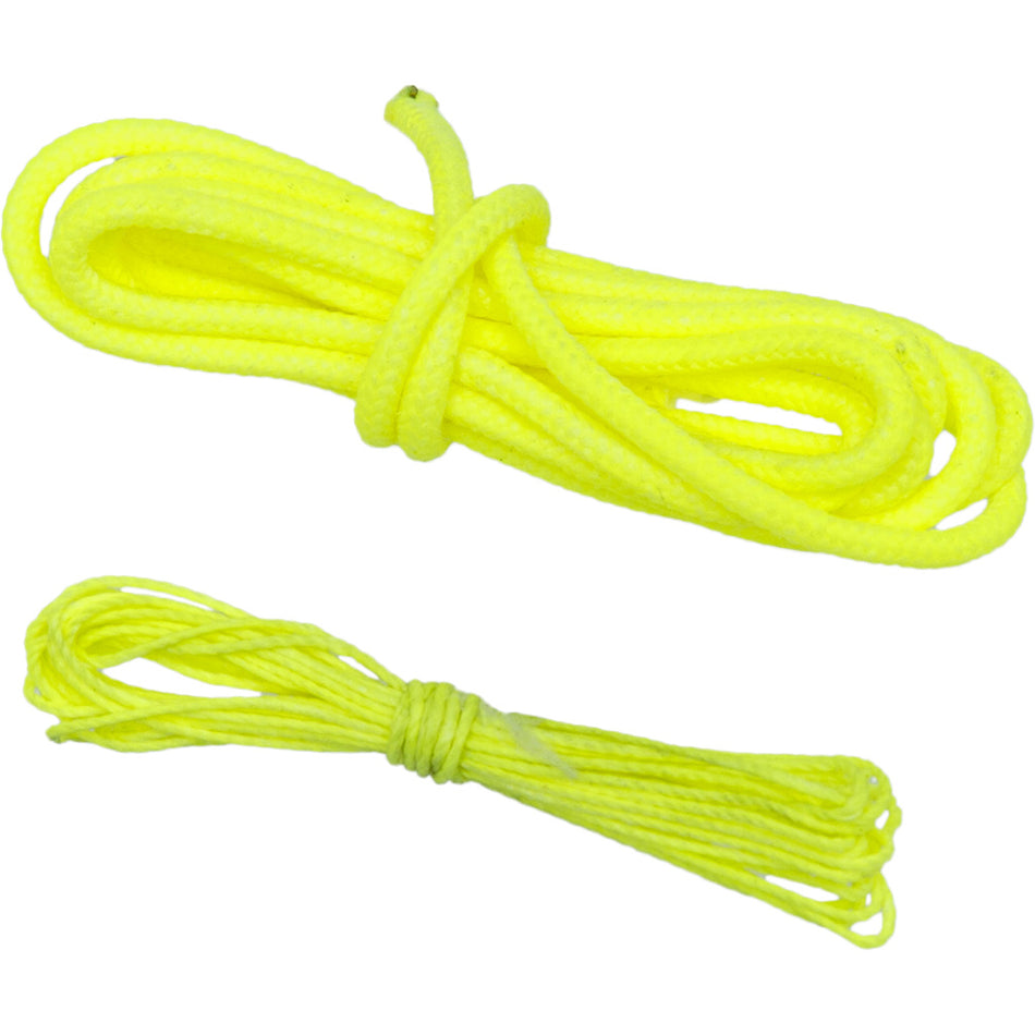 October Mountain Archery String Repair Kit Fluorescent Yellow Loop & Serving 3ft/6ft