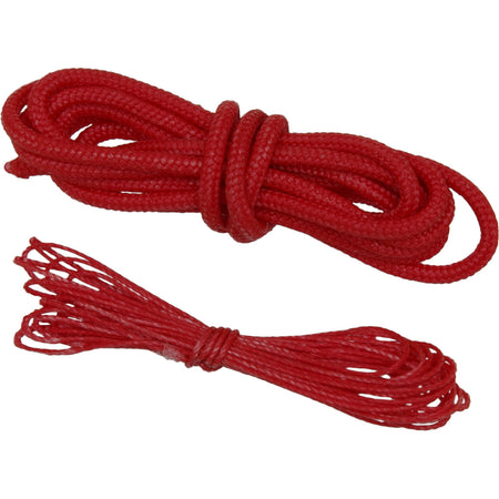 October Mountain Archery String Repair Kit Red Loop & Serving 3ft/6ft