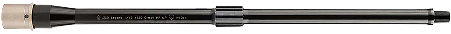Ballistic Advantage BABL350001F 350 Legend 16" Threaded Hanson Carbine Length Low Pro Gas Block AR-15 Barrel Black QPQ