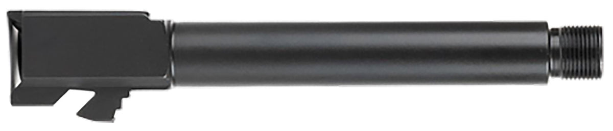 Ballistic Advantage BAPSG195T1Q 9mm Glock 19 Gen 3-5 Threaded Pistol Barrel Black QPQ Hardened 416R Stainless Steel
