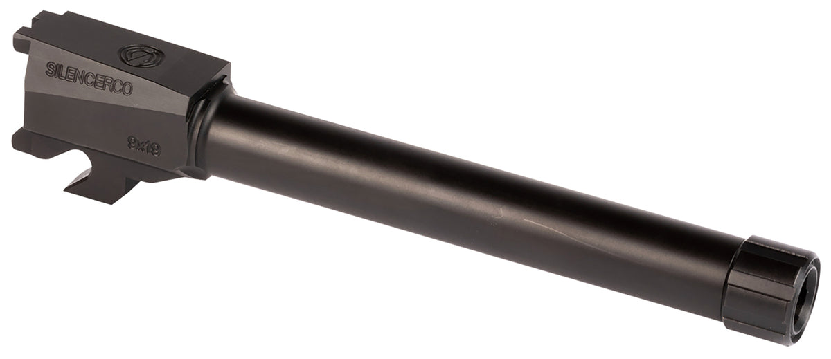 SilencerCo Threaded Barrel AC2413 5.46" 9mm for Sig P320 Full Size, Black Nitride