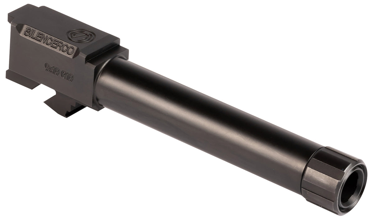 SilencerCo AC5369 9mm Luger Threaded Barrel for Sig P365XL, Black Nitride Finish