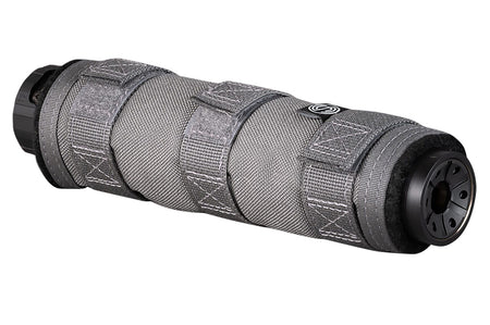 SilencerCo AC1982 7.5-Inch Gray Nylon Suppressor Cover, High Temp Rated