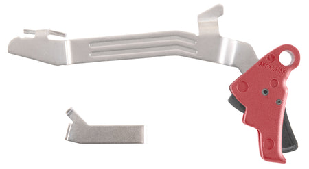 Apex 102P117RED Slim Drop-In Action Enhancement Trigger Kit Red Glock 43/43X/48