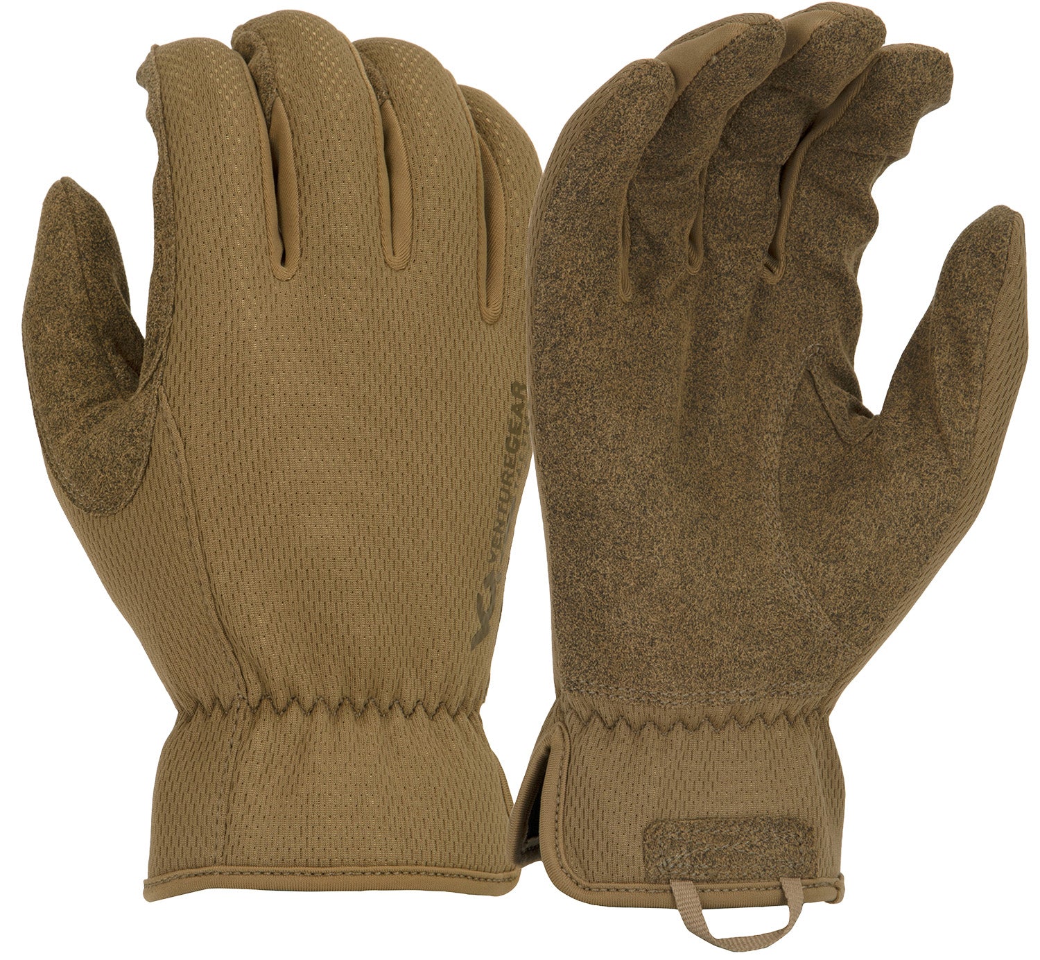 Pyramex VGTG20TXL Venture Gear Operator Gloves Tan Synthetic Leather Medium-Duty XL
