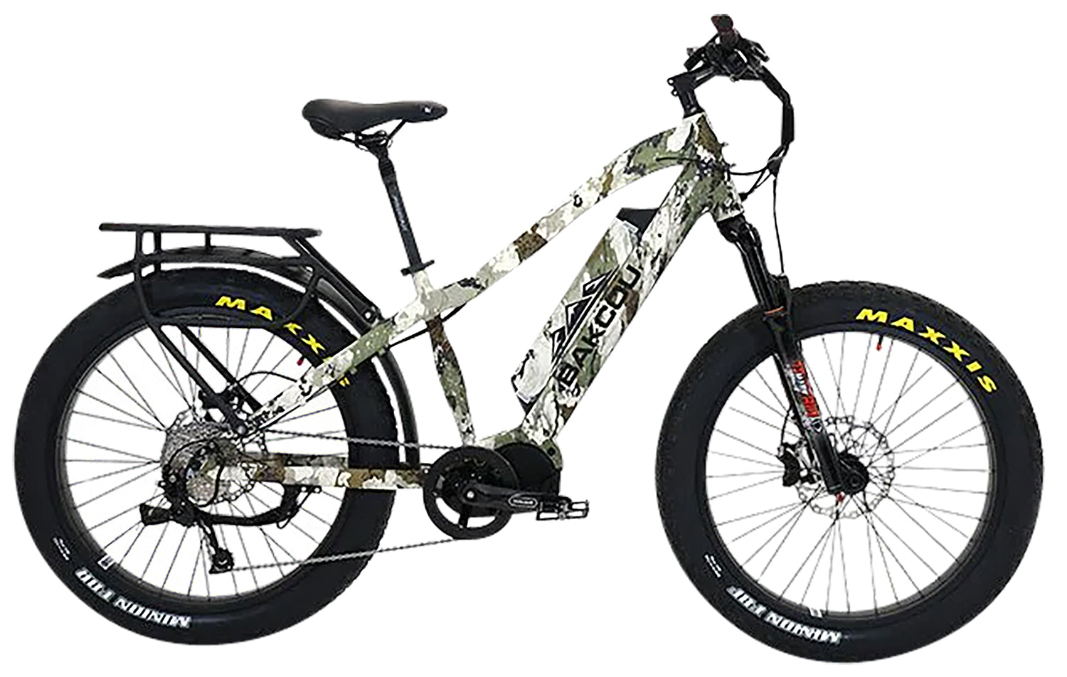 Bakcou Mule Kings XK7 eBike Shimano 9-Speed Bafang M620 Ultra Motor 18 Inch