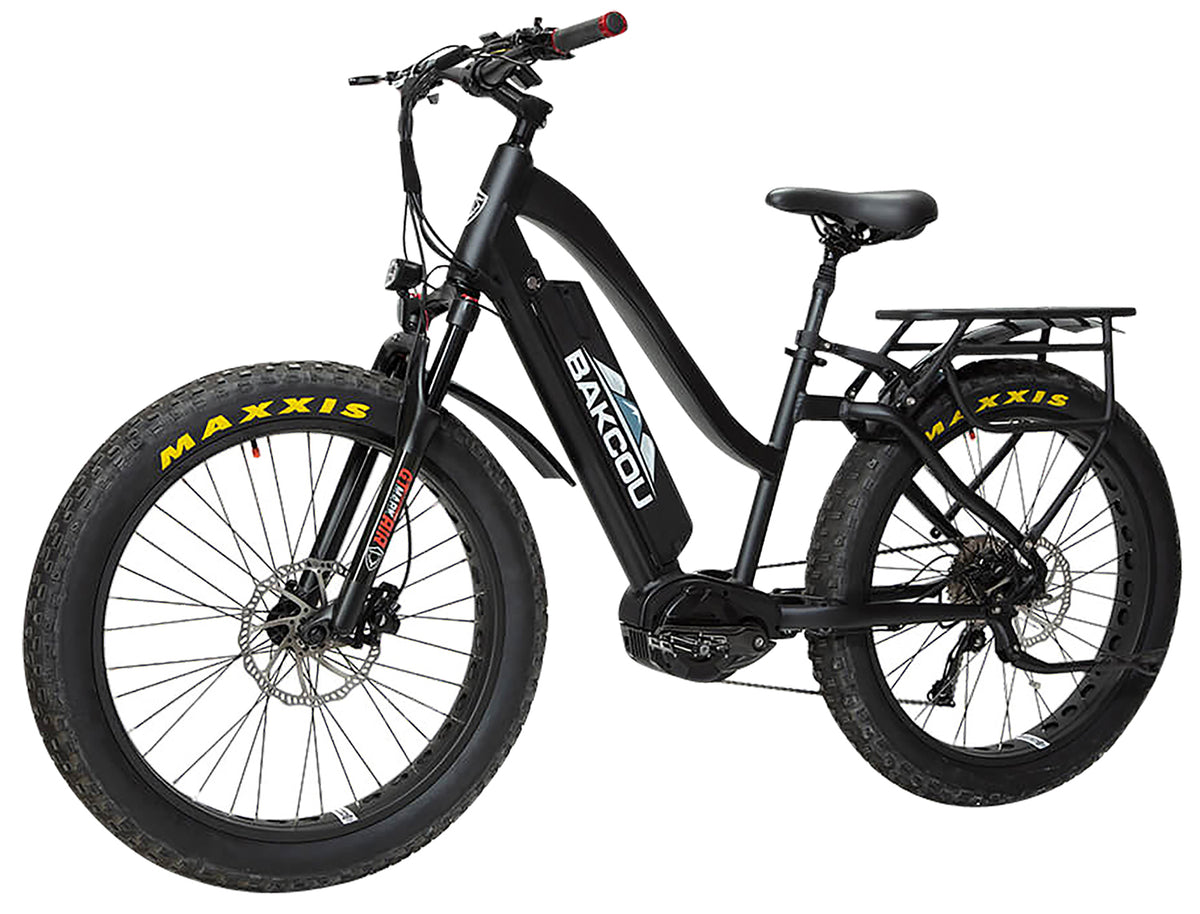 Bakcou Mule ST 26 eBike Shimano 9-Speed Bafang Ultra Motor 18 In Stand Over 26 In