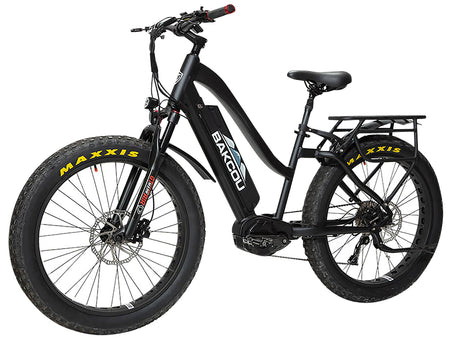 Bakcou Mule ST 26 eBike Shimano 9-Speed Bafang Ultra Motor 18 In Stand Over 26 In