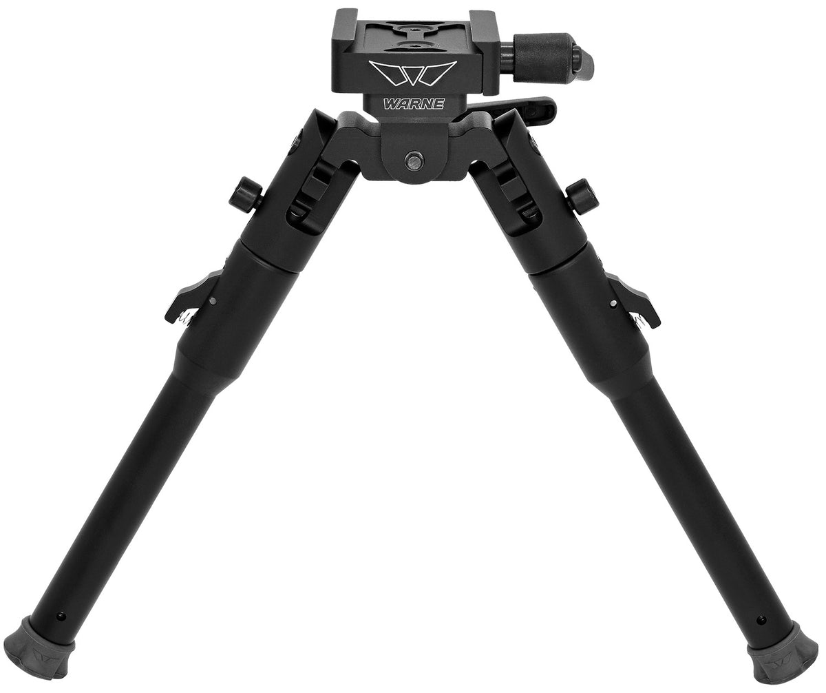 Warne 7912M Lite Skyline Bipod Matte Black ARCA Interface 6.5"-11.15" Aluminum