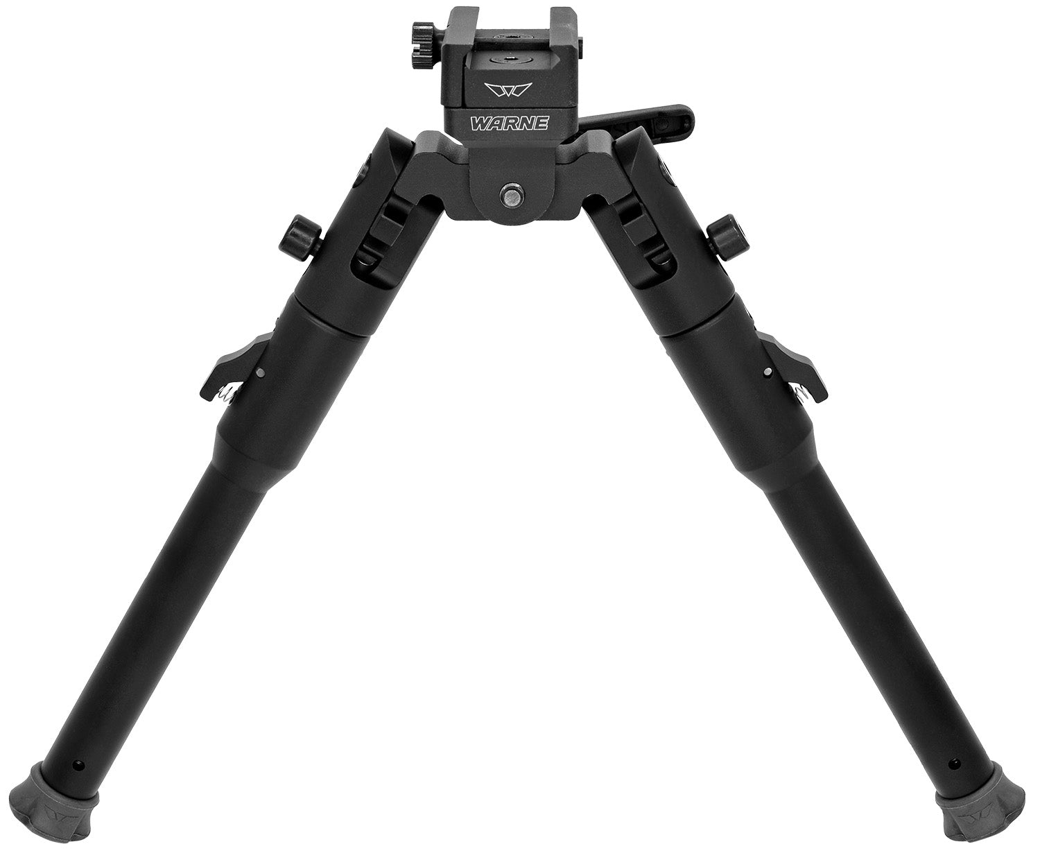 Warne 7913M Skyline Lite Aluminum Bipod Matte Black Fixed Picatinny