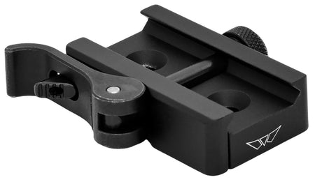 Warne 7958M Picatinny Rail Bipod Adapter Skyline Black Aluminum/Steel