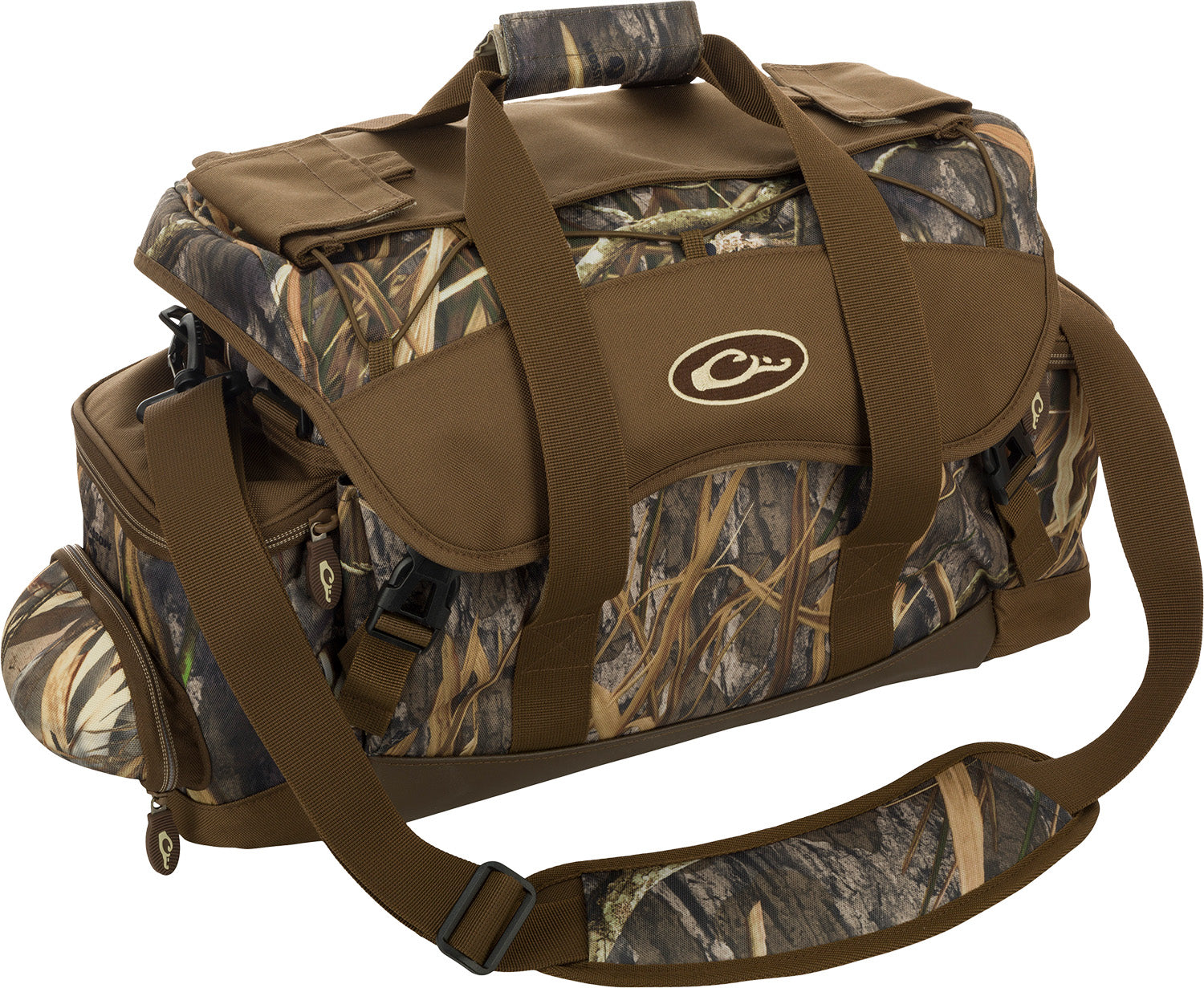 Drake Waterfowl DA2030022 Refuge Extra Large Mossy Oak Bottomland Blind Bag Heavy Duty Nylon Construction