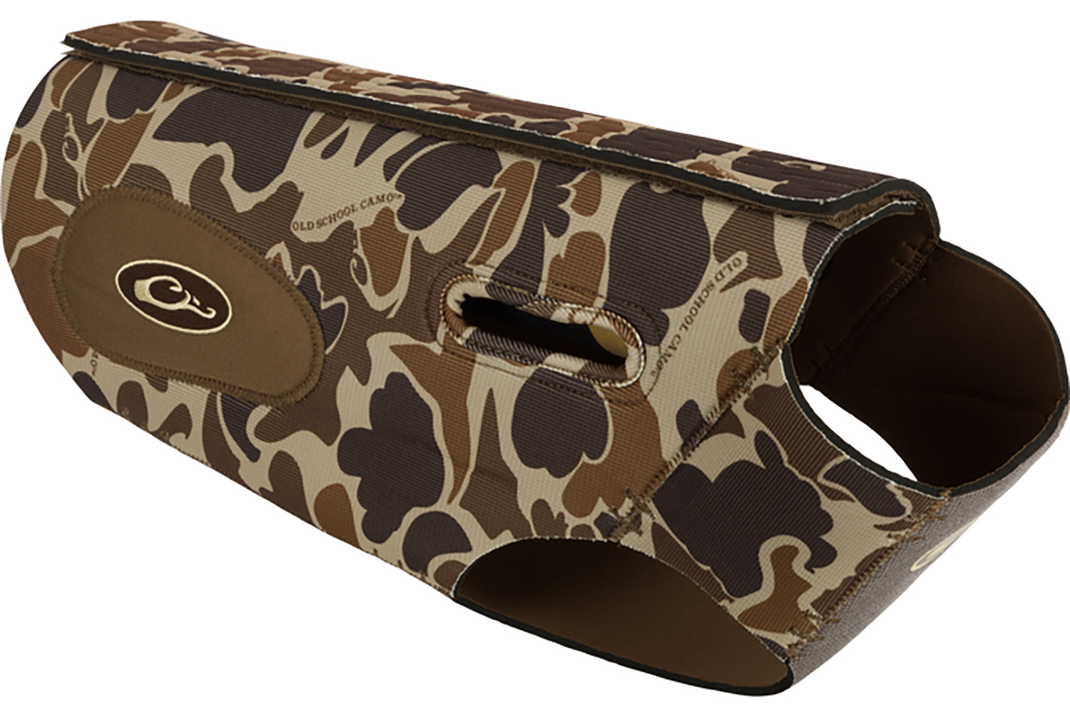 Drake Waterfowl Neoprene Dog Vest Large Mossy Oak Bottomland Reinforced Protection Handle