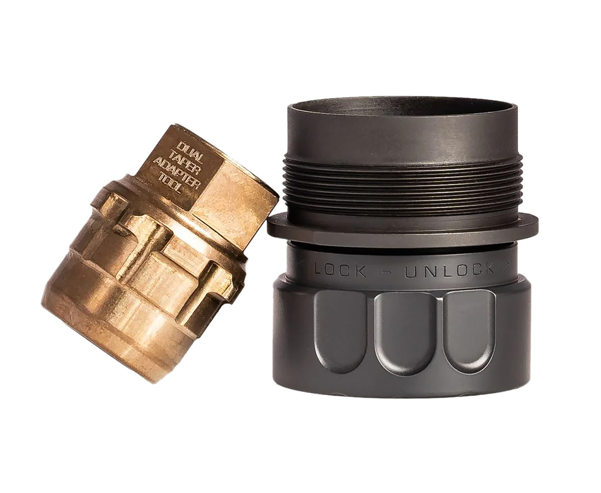Rugged Suppressors RUM001 R.U.M. Universal Mount SS Dual Taper Locking Compatible