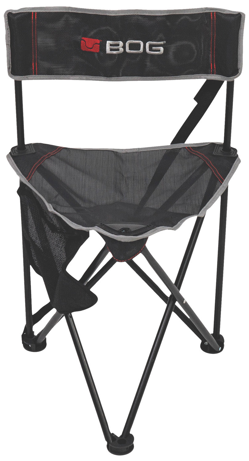 Bog-Pod 1117130 Lightweight Steel Hunting Chair 3 Legs Black 4.5 lbs