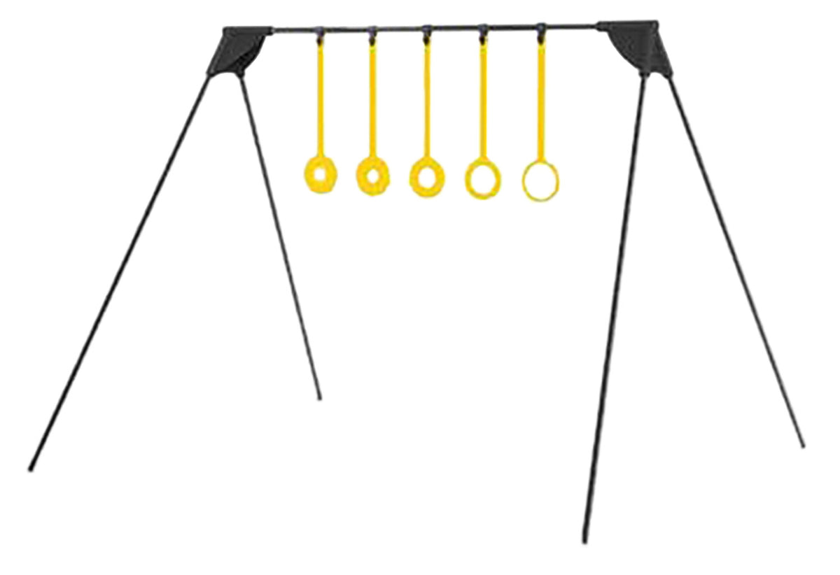 Caldwell 4002309 Rimfire KYL Ring Challenge AR500 Steel Standing Target with 5-Ring Set