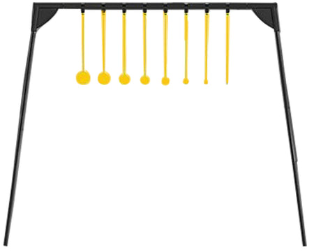 Caldwell 4002310 Rimfire KYL AR500 Steel Standing Challenge Target with 8-Piece Set