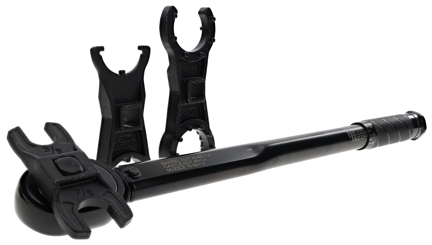 Wheeler 1199887 XL Torque Wrench and Mil-Spec Crowfoot Set