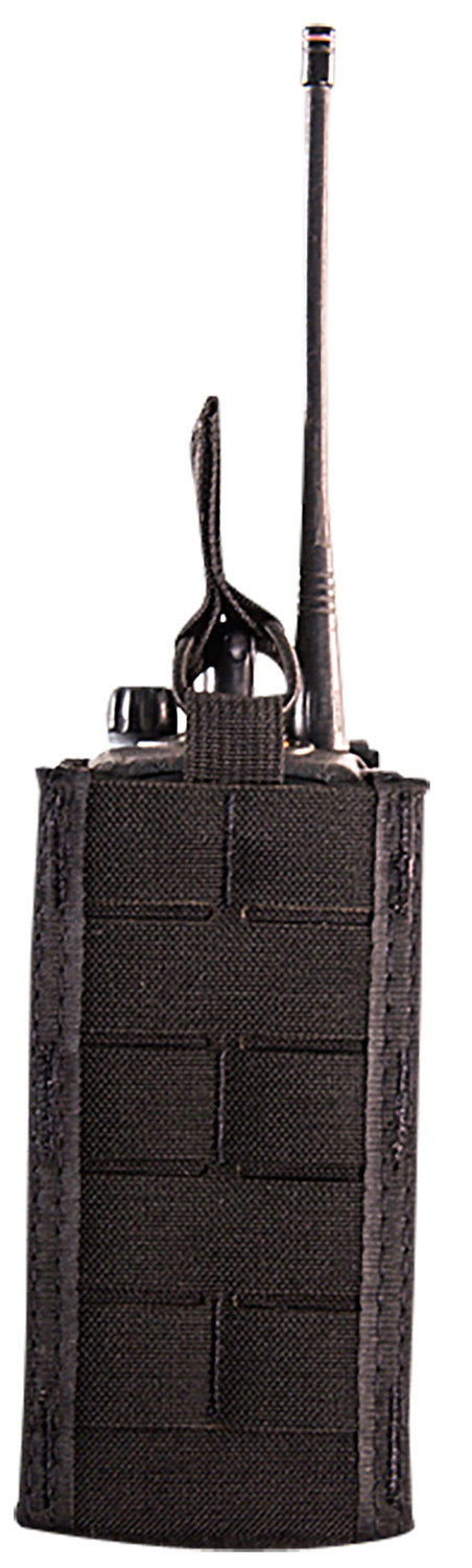 High Speed Gear TACO Duty Radio Holder 41RD00BK Black Nylon Bungee MOLLE & Belt