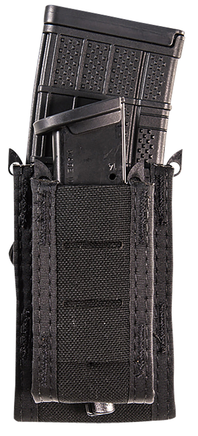 High Speed Gear TACO Double Decker Pouch 41DD00BK Black Nylon MOLLE Compatible