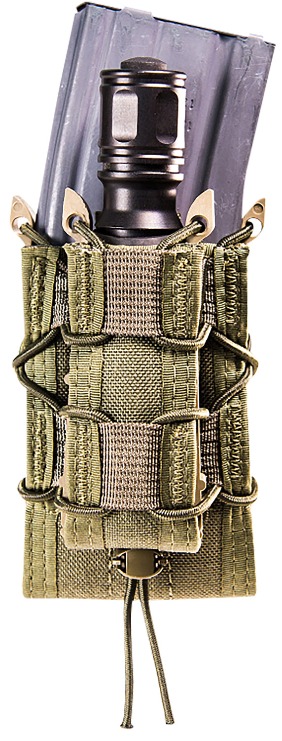 High Speed Gear TACO Double Decker Pouch 11DD00OD OD Green Nylon MOLLE Compatible