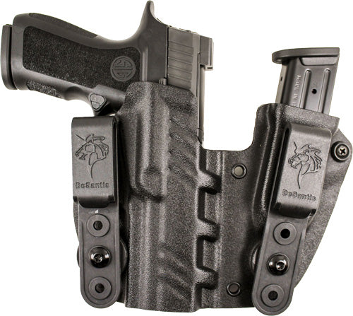 DeSantis 160 Hidden Truth Kydex IWB Right-Hand Holster Sig P250/320 Compact Black