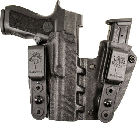 DeSantis 160 Hidden Truth Kydex IWB Right-Hand Holster Sig P250/320 Compact Black