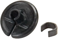 Allen Kisser Button Soft Polymer Archery Accessory Black