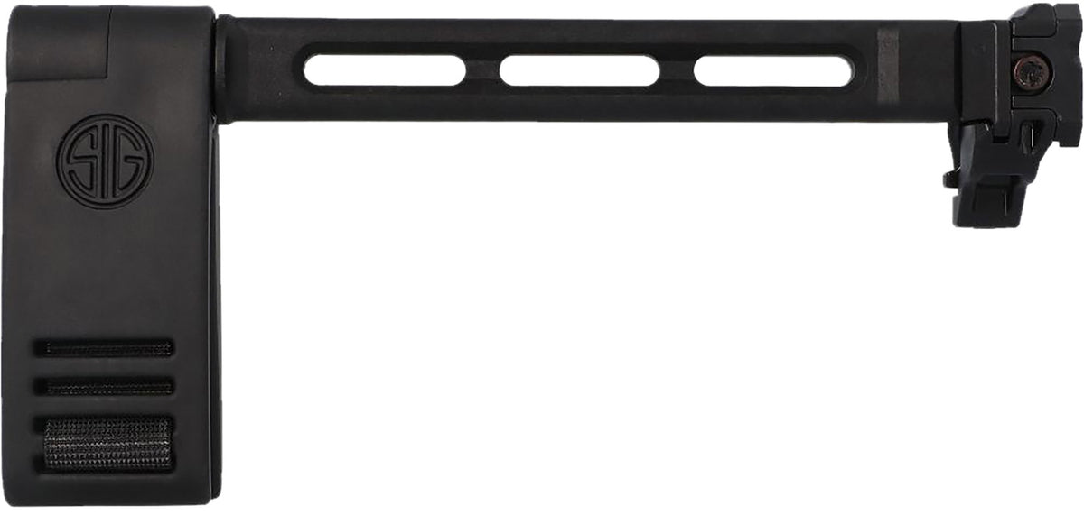 Sig Sauer 8901672 MCX/MPX Contour Pivoting Brace Fixed/Folding Locking Hinge Black 1913 Picatinny Mount