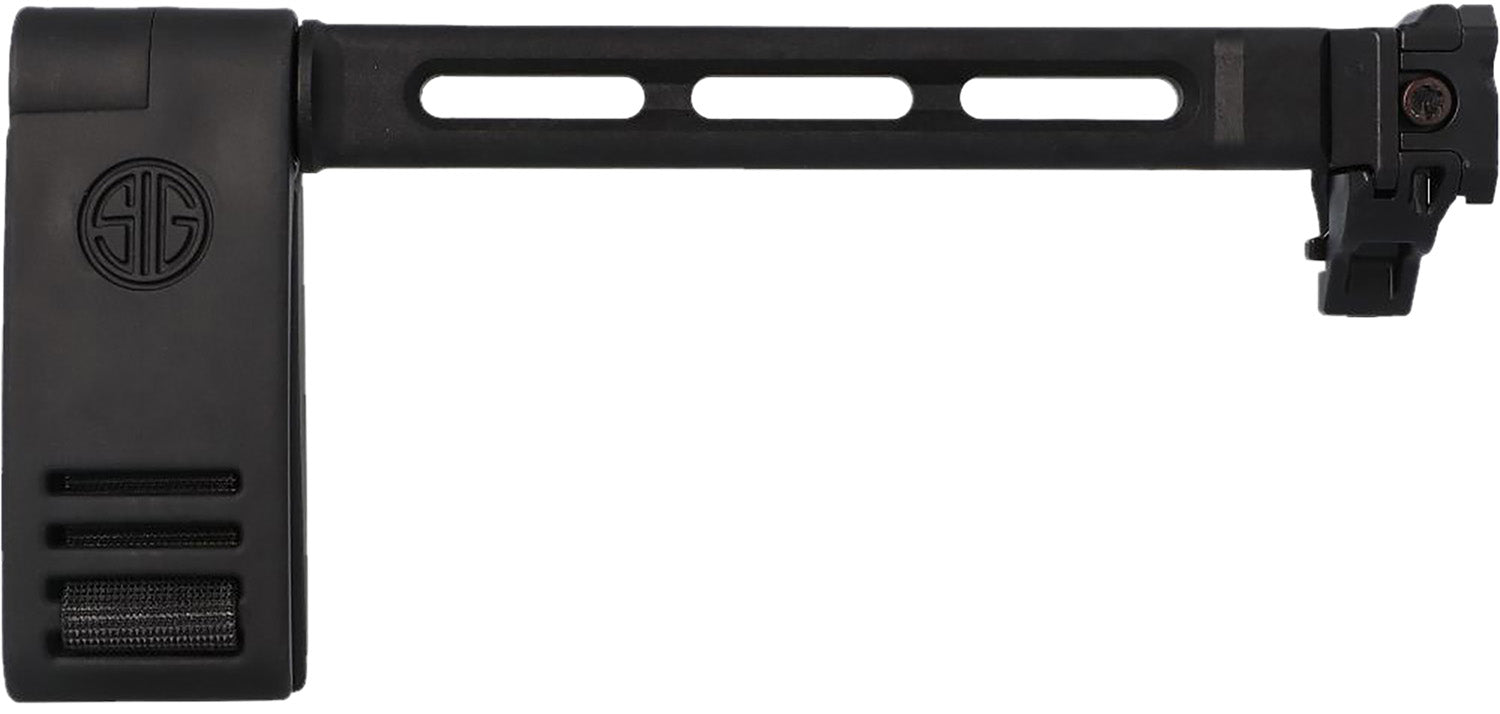 Sig Sauer 8901672 MCX/MPX Contour Pivoting Brace Fixed/Folding Locking Hinge Black 1913 Picatinny Mount