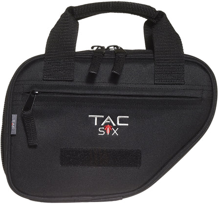 Tac Six 10940 Battalion Single Pistol Case Black Neoprene 10 Inch Lockable