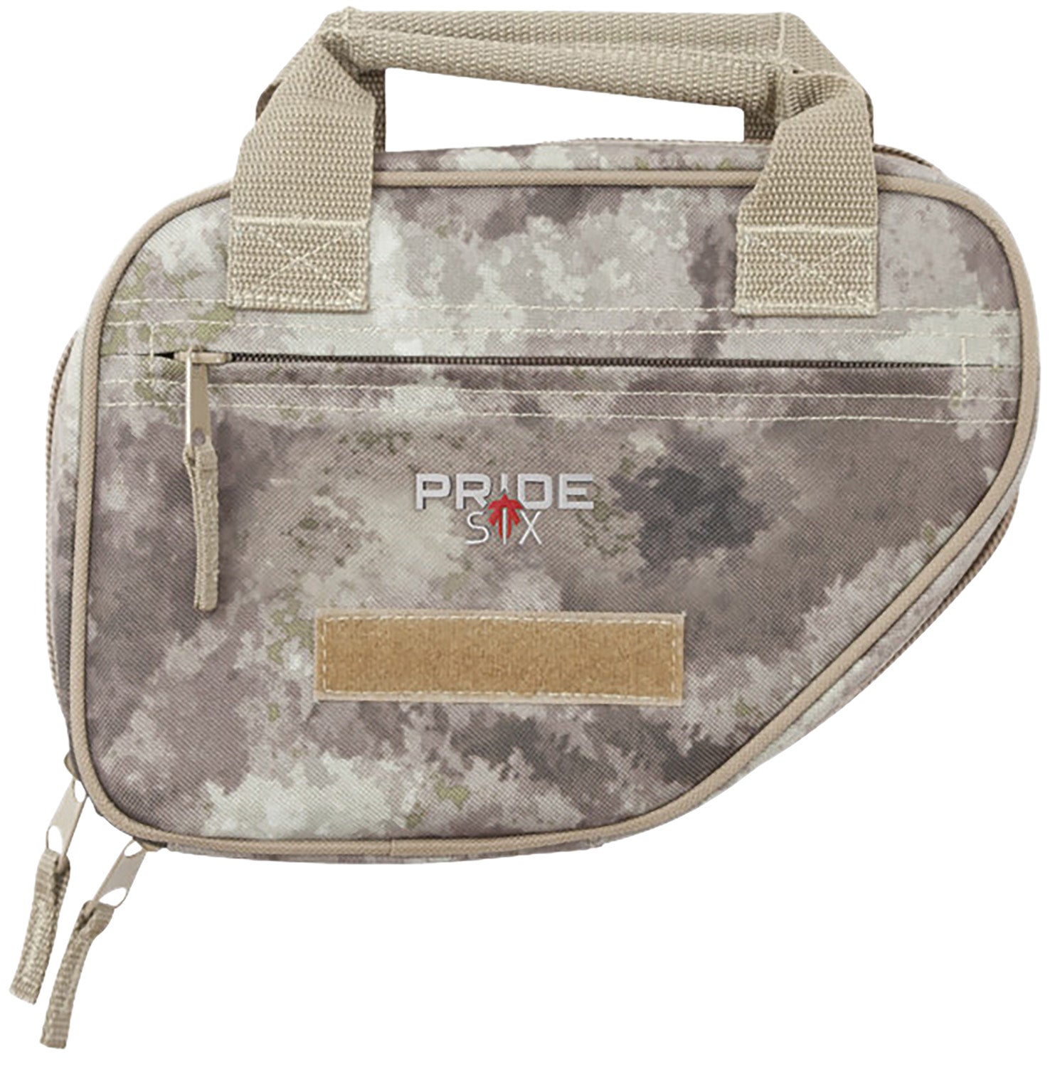 Tac Six 10941 Battalion Pistol Case Tan A-TACS AU Neoprene 10 Inch Lockable