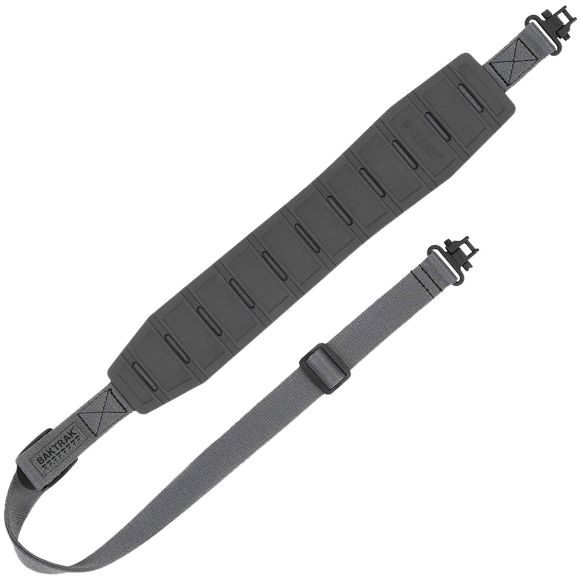 Allen 8531 KLNG Traction Midnight Gray Rubber Rifle Sling Adjustable