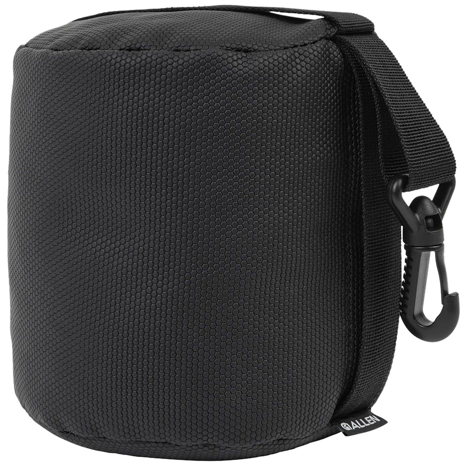 Allen 18437 Eliminator Filled Cylinder Front Shooting Bag Black Versatile Range Field Use