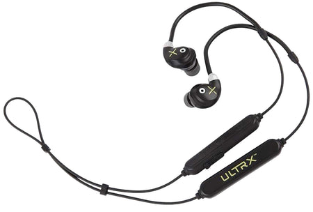 Allen ULTRX Bionic Fuse Bluetooth 5.3 Around-the-Neck Earbuds 26 dB Black Adult