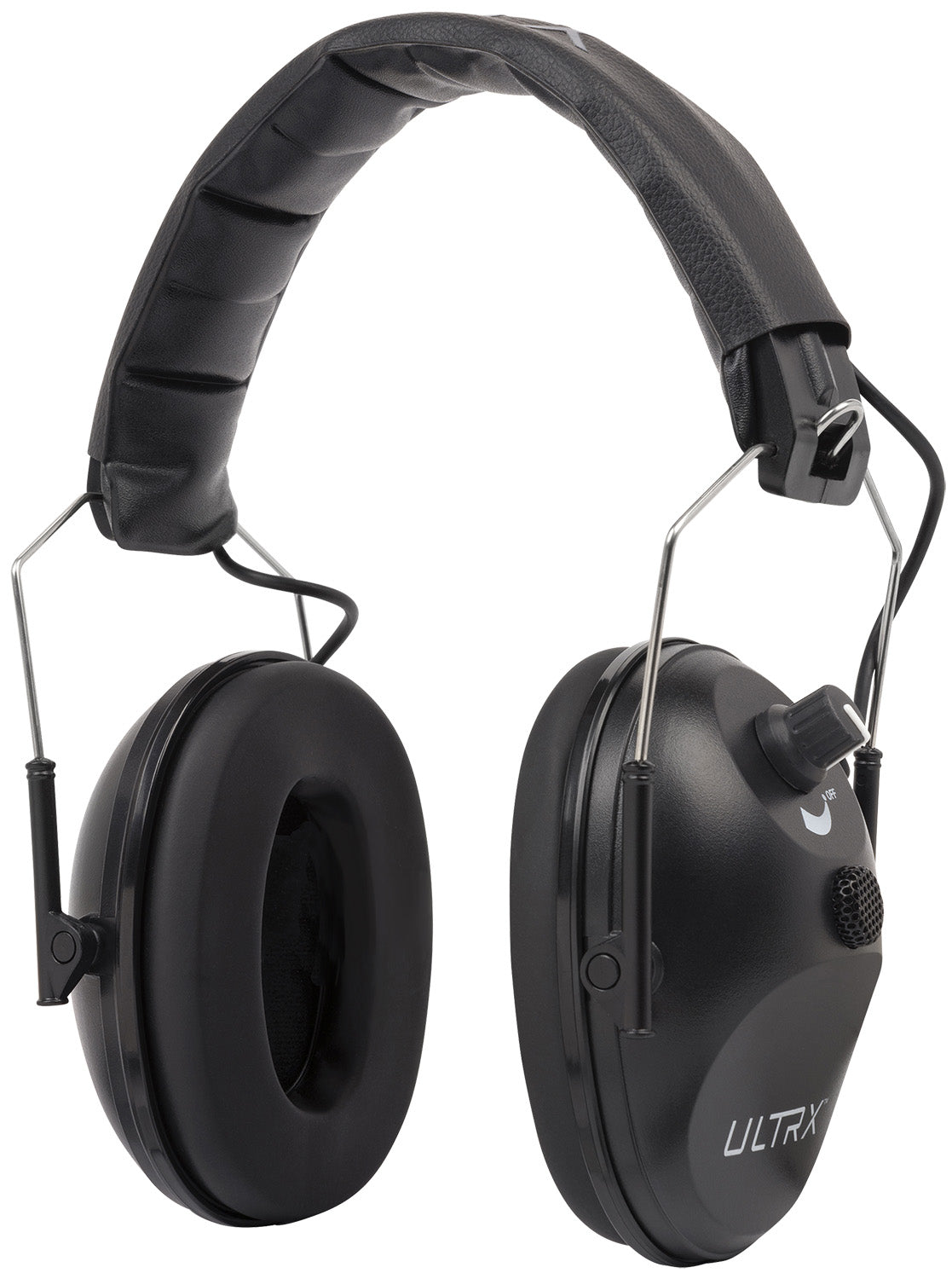 Allen ULTRX Electronic Hearing Muffs 23 dB NRR Black Adult