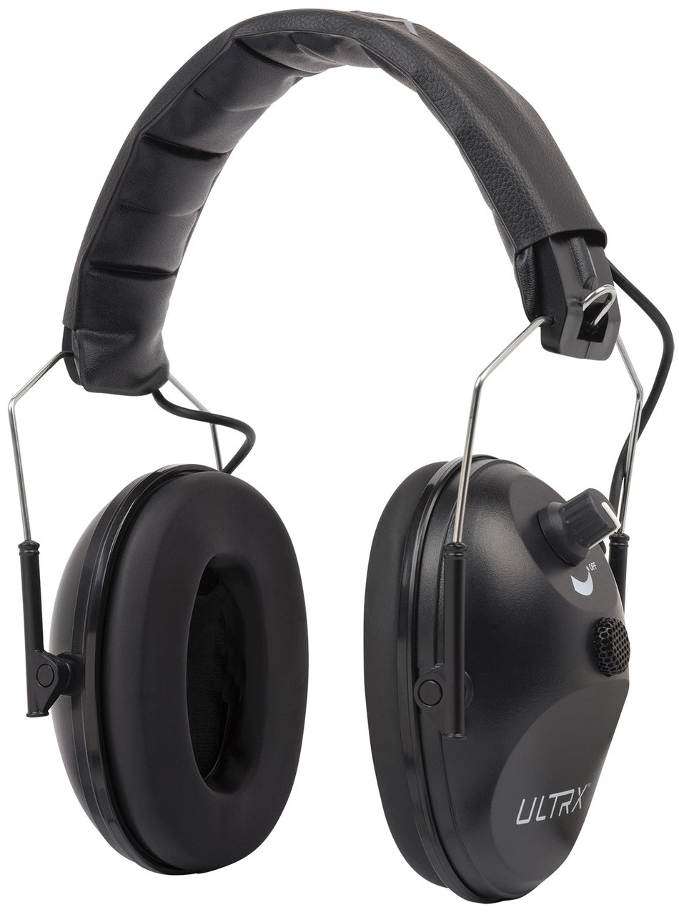 Allen ULTRX Electronic Hearing Muffs 23 dB NRR Black Adult