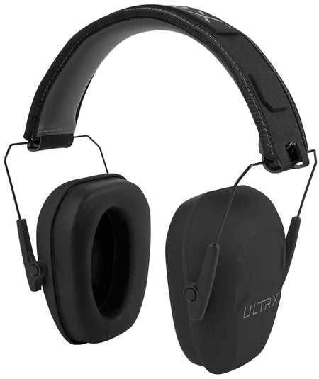Allen ULTRX Shield Slim Passive Earmuffs 23 dB Midnight Gray Hearing Protector