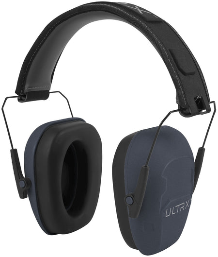 Allen ULTRX Shield Slim Passive Earmuffs 23 dB Navy Adult Hearing Protector