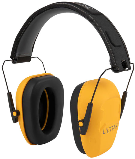 Allen ULTRX Shield Slim Passive Earmuffs 23 dB Yellow Adult Hearing Protector