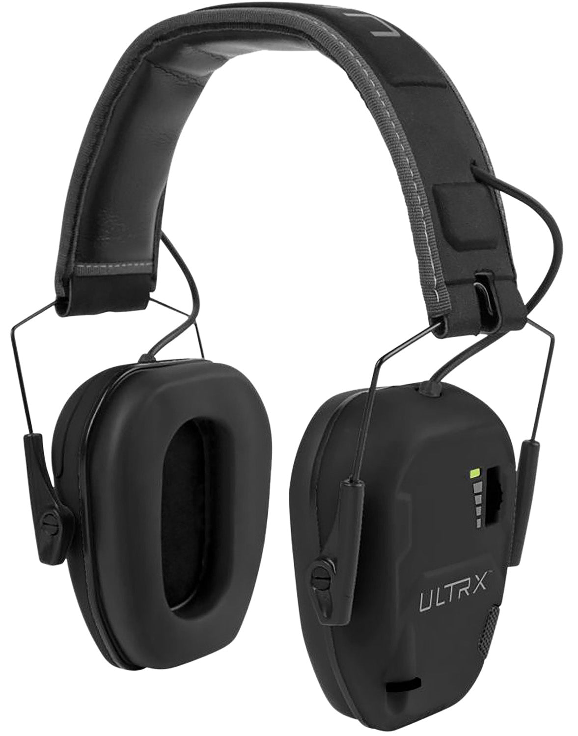 Allen ULTRX Bionic Electronic Hearing Muffs 22 dB Dynamic Wave Compression Midnight Gray